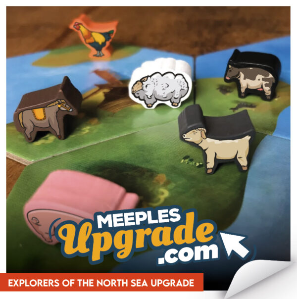 Premium decal collection for viking board game