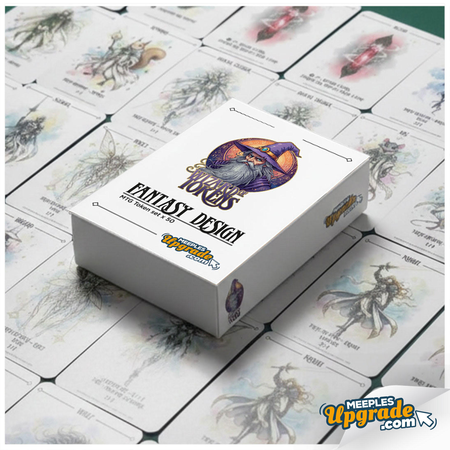 MTG token set fantasy design cards