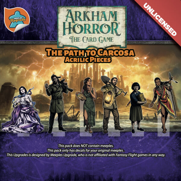 Acrylic-Arkham-Horror-Carcosa-1.jpg Arkham Horror Carcosa tokens acrylic investigator standees