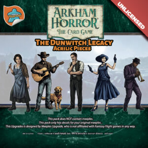 Premium acrylic arkham horror lcg tokens for Dunwich Legacy