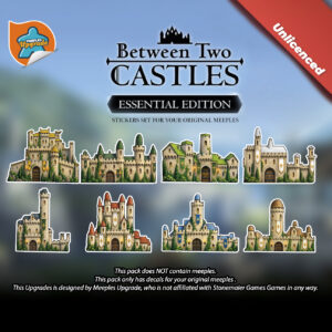 Between Two Castles Essential Edition meeples upgrade stickers set
